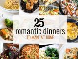 Planning A Romantic Dinner at Home 25 Romantic Dinners the Cookie Rookie