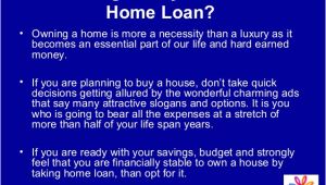 Planning to Buy A Home Planning to Buy A House On Home Loan