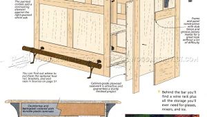 Plans for A Home Bar Home Bar Plans Woodarchivist