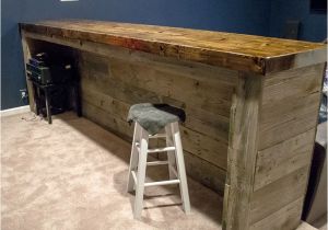 Plans for A Home Bar Man Cave Wood Pallet Bar Free Diy Plans