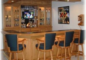Plans for A Home Bar Oak Back Bar Woodworking Plans