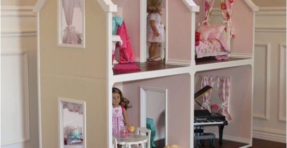 Plans for American Girl Doll House Karen Mom Of Three 39 S Craft Blog Doll Houses for the