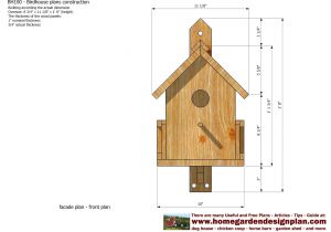 Plans for Building Bird Houses Home Garden Plans Bh100 Bird House Plans Construction