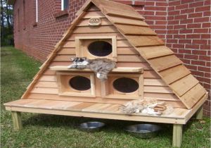 Plans for Cat House Outdoor Cat House Design Home Photo Style