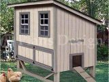 Plans for Chicken Coops Hen Houses 4 39 X6 39 Modern Style Chicken Hen House Coop Plans