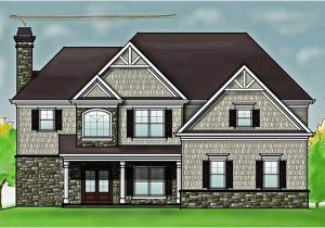 Plans for Homes Free 2 Story 4 Bedroom Rustic House Floor Plan by Max Fulbright