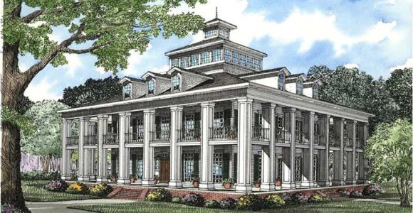 Plantation Home Plans 5 Bedrm 4874 Sq Ft southern House Plan 153 1187