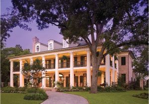 Plantation Homes Plans southern House Plans southern Home with Colonial Flair