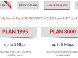 Pldt Home Fibr Plan99 Pldt Mydsl Plans and Price for Up to 3 5 8 and 10 Mbps