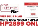 Pldt Home Fibr Plans Pldt Home Fibr Unveiled Power Plus Plan 2899 Per Month