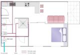 Plumbing Plan for A House Plumbing and Piping Plans solution Conceptdraw Com