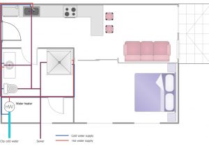 Plumbing Plan for A House Plumbing and Piping Plans solution Conceptdraw Com Plumbing Plan for A House Plumbing and Piping Plans solution Conceptdraw Com
