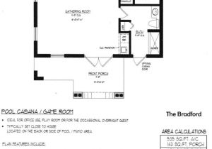 Pool House Floor Plans with Bathroom Bradford Pool House Floor Plan New House Pinterest