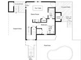 Pool House Floor Plans with Bathroom House Plans with Pool Eplans New American House Plan Two
