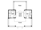 Pool House Floor Plans with Bathroom Summerville Pool Cabana Plan 009d 7524 House Plans and More