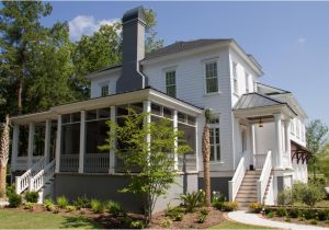 Portfolio Home Plans Studio 291 Back Of Charleston Style Custom Home Design