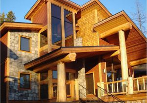 Post and Beam Log Home Plans Log Post and Beam