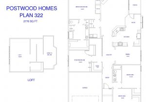 Postwood Homes Plan3 Postwood Homes Montgomery Creek Ranch Postwood Briarwood