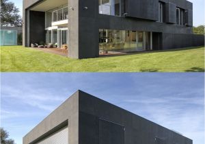 Poured Concrete Homes Plans Safe House Amazing Home Closes Into solid Concrete Cube