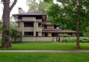 Prarie House Plans Frank Lloyd Wright S Oak Park Illinois Designs the