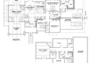 Precision Log Home Floor Plans Washington Harbor Milled Log Home Floor Plan