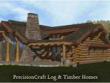 Precisioncraft Log Home Floor Plans Rendering Of A Handcrafted Log Home Log Home Located In