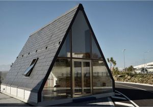 Prefab A Frame Homes Plans Tiny Prefab A Frame Home Sets Up In 6 Hours Curbed