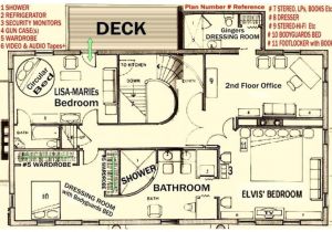 Presley Homes Floor Plans Floor Plan Of the Upstairs at Graceland Elvis