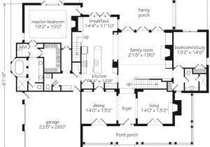Production Home Plans southern Living House Plans First Floor Master