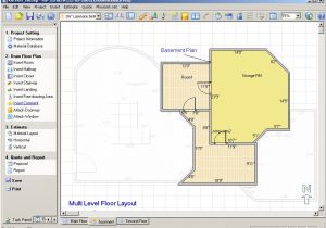 Program to Make House Plans Stylish House Floor Plans software for Residence House