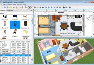 Programs to Design House Plans Sweet Home 3d Free Interior Design software for Windows