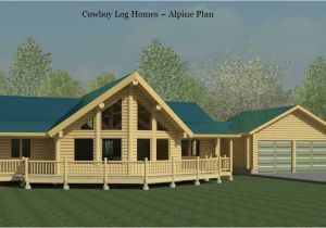 Prow Front Home Plans Alpine Plan 1 743 Sq Ft Cowboy Log Homes