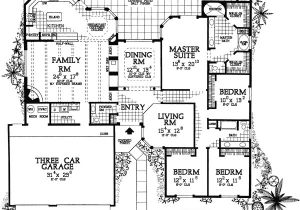 Pueblo Home Plans Pueblo Style Ranch Home Plan 81387w 1st Floor Master