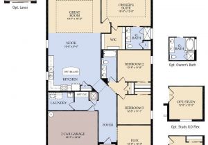 Pulte Homes Ranch Floor Plans Floor Plans for Ranch Homes with 3 Bedrooms Floor Plan