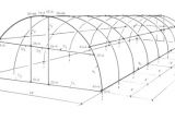 Pvc Hoop House Plans Pdf Hoop House and High Tunnel Greenhouse Designs
