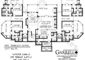 Quad Level House Plans Stonecliff Quad Cabins House Plan Active Adult House Plans