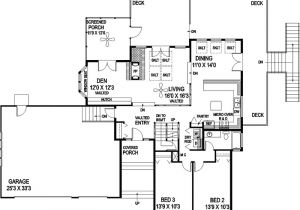 Quad Level House Plans Tri Level Home Plans Smalltowndjs Com
