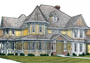 Queen Anne Home Plan Glorious Queen Anne Victorian 19201gt Architectural
