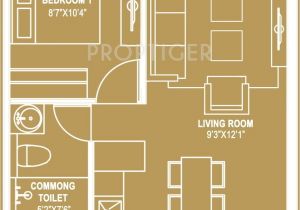 Queensgate Homes Floor Plan 595 Sq Ft 1 Bhk 1t Apartment for Sale In House Of