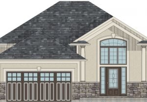 Raised Bungalow Home Plans Bungalow House Plans with attached Garage Bungalow House