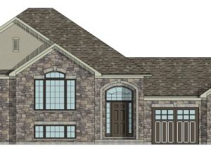 Raised Bungalow Home Plans House Plans Canada Stock Custom