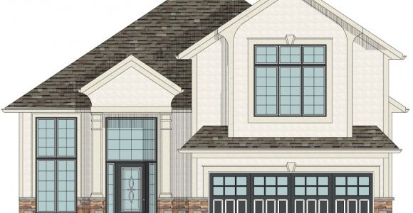 Raised Bungalow Home Plans House Plans Canada Stock Custom