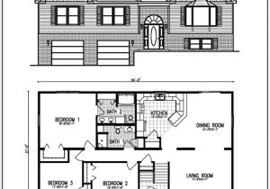 Raised Ranch Home Plans Raised Ranch House Plans fortin Construction Custom Home