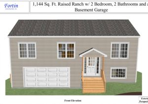Raised Ranch Home Plans Raised Ranch House Plans fortin Construction Custom