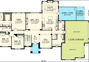 Rambling Ranch House Plans Rambling 3 Bedroom Ranch Home Plan 89828ah 1st Floor