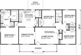 Ranch Home Floor Plans 4 Bedroom Plan 46036hc Country Stone Cottage Home Plan House