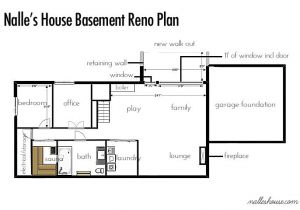 Ranch Home Floor Plans with Basement Ranch Basement Floor Plan N A L L E 39 S H O U S E