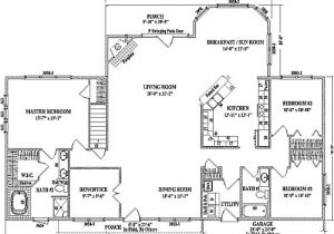 Ranch Home Plans with Open Floor Plan Alexandria Iii by Wardcraft Homes Ranch Floorplan