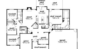 Ranch Homes Floor Plans Ranch House Plans Pleasanton 30 545 associated Designs