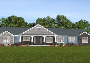 Ranch House Plans with Basement 3 Car Garage Custom Home House Plan 2 470 Sf Ranch W Basement 3 Car
